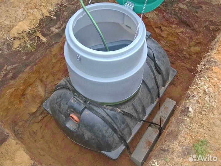 Септик эко Росток 8 переливной