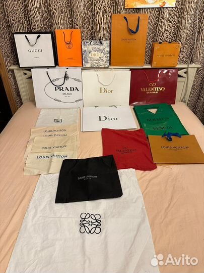 Пакет пыльник Louis Vuitton Gucci Оригинал