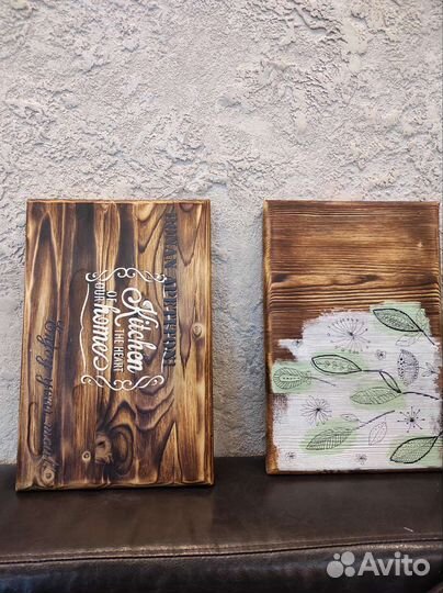 Подносы ручная работа