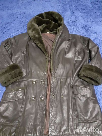 Куртка кожаная женская