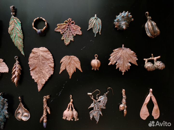 Украшения ручной работы, гальванопластика