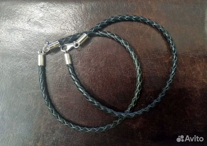 Браслет для подвесок из нат.кожи