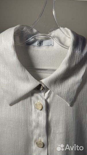 Рубашка reserved блестящая