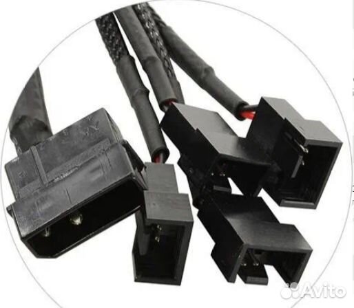 Переходник-разветвитель питания для вентиляторов