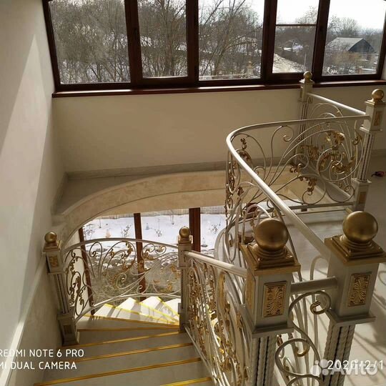 Кованые перила