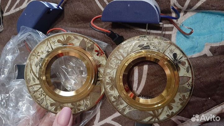 Точечные, Встраиваемые светильники, люстры