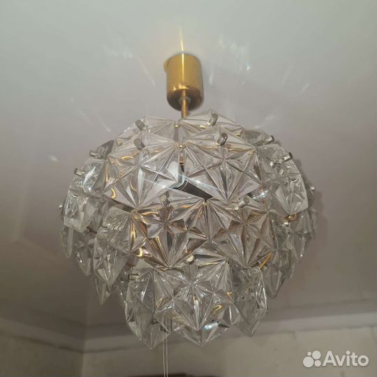 Люстра хрустальная и бра СССР