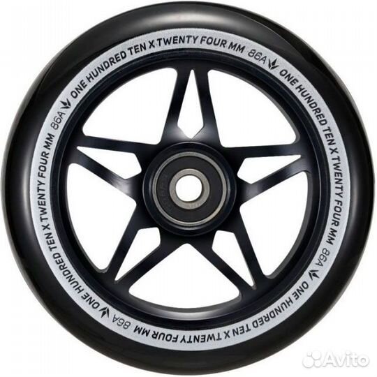 Колесо blunt S3 110mm Black-Black Ros320