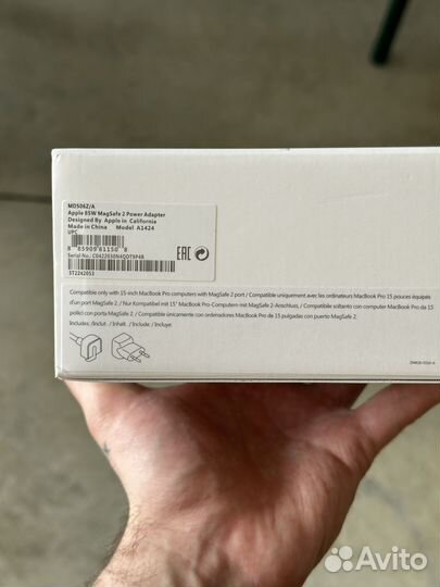 85W MagSafe 2 Power Adapter (Новый)