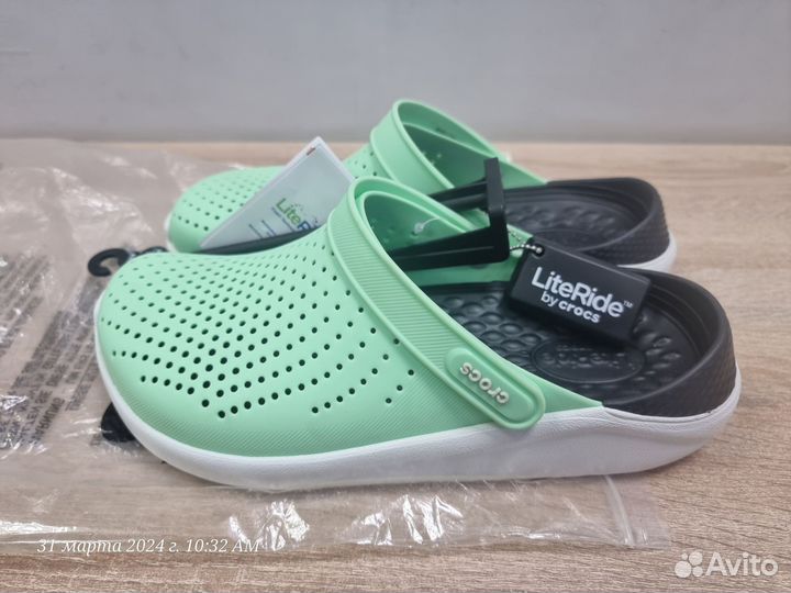 Crocs сабо LiteRide m8-w10 оригинал