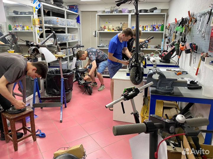 Ремонт сервис электросамокатов, электровелосипедов