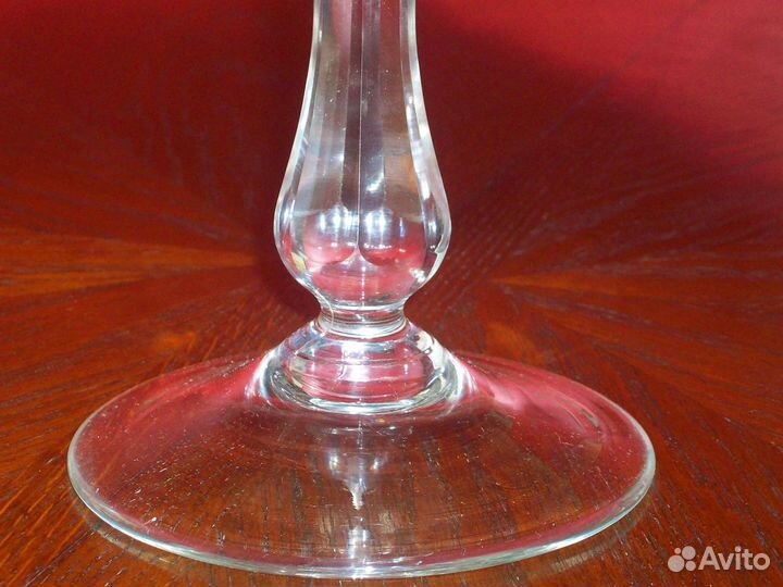 Фруктовница большая на ножке Хрусталь СССР