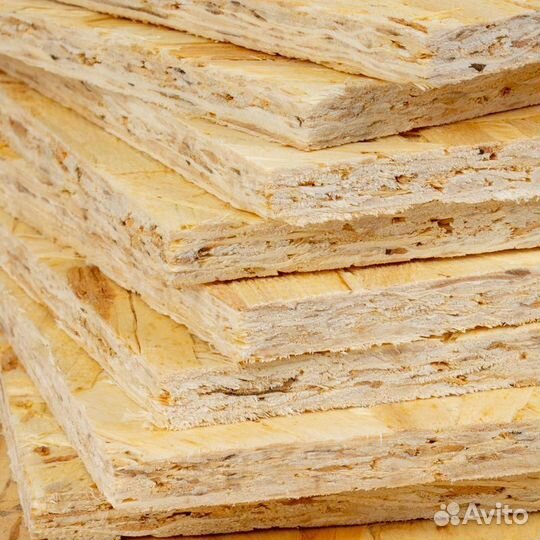 OSB-3 2500х1250х9 мм Кроношпан
