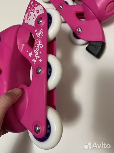 Ролики для девочки oxelo 28-30 и защита S