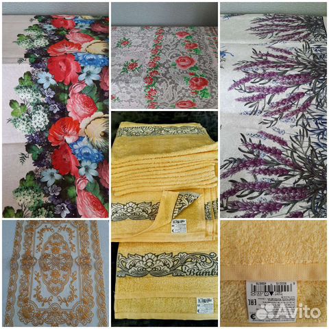 Скатерти, полотенца новые