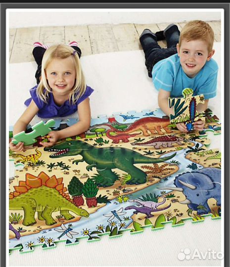 Детский ковер пазл от E.L.C
