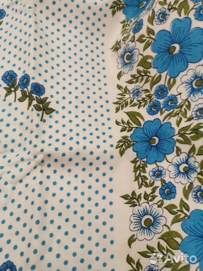 Ткань натуральный хлопок (СССР) отрез 2,2м