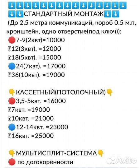 Заправка ремонт установка кондиционера