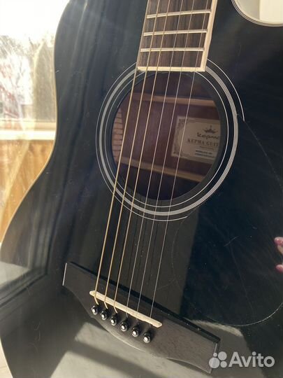 Kepma A1C - акустическая гитара + чехол