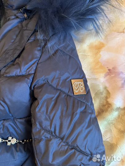 Зимнее пальто для девочки 110-116