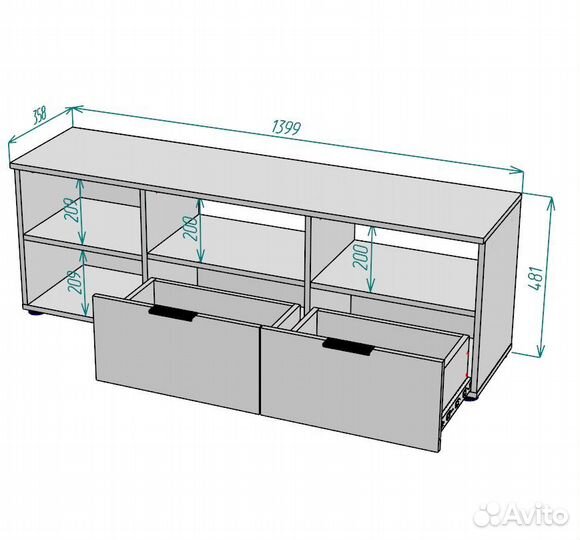 Тв тумба TV19