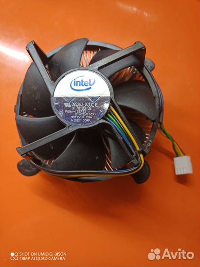 Кулер процеccорный original intel
