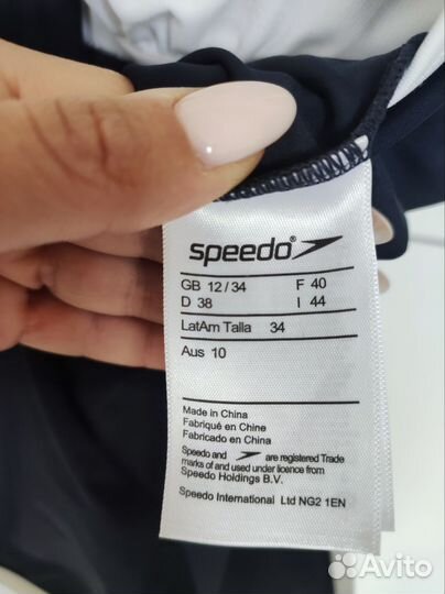 Купальник женский слитный speedo