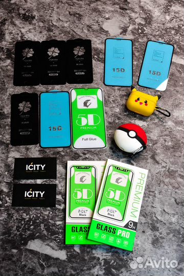 Защитные стекла для iPhone