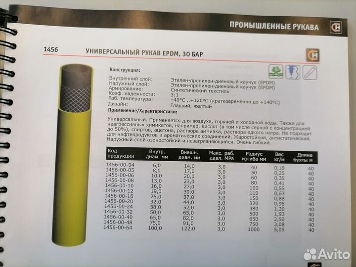 Шланг для концентрата серной кислоты 50