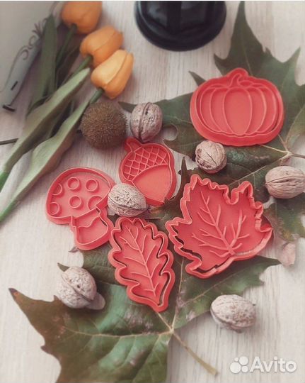 Осенние формочки для печенья