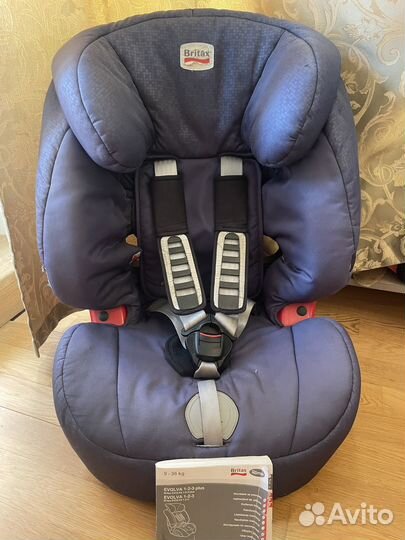 Автомобильное кресло britax romer evolva 9-36кг