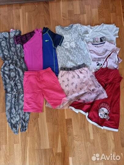 Вещи пакетом на девочку 128 134