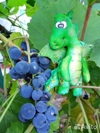 Дракошка,игрушка на елку.Сувенир,символ 2024 года