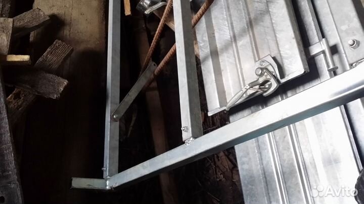 Тент с каркасом от немецкого автоприцепа