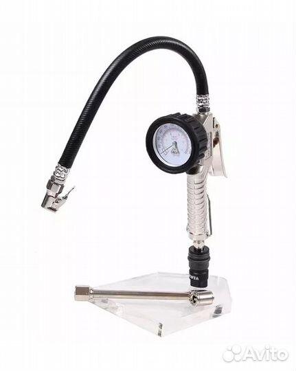 Пистолет подкачки с насадкой для сдвоенных колес