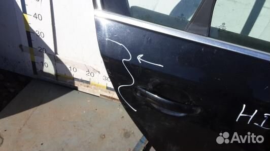 Дверь задняя правая volkswagen jetta 5 (HDN17FT01)