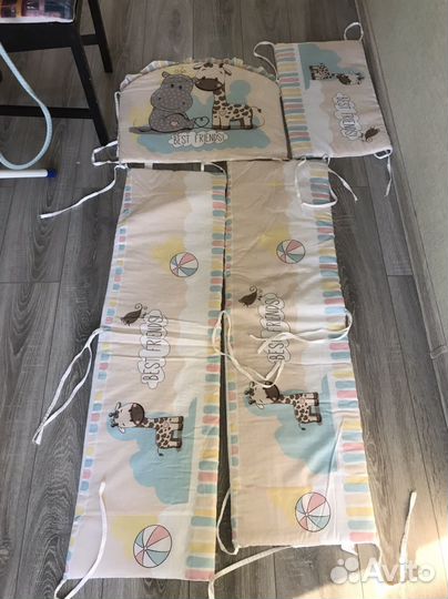 Бортики в детскую кроватку