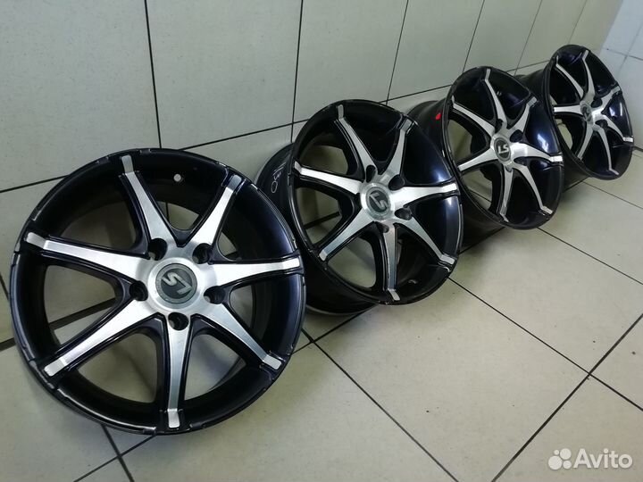 1130) К-кт дисков литых R15 5х114,3/73,1/40