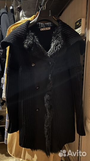 Пальто накидка кардиган