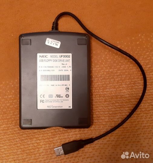 Внешний дисковод USB Floppy disk drive (FDD)