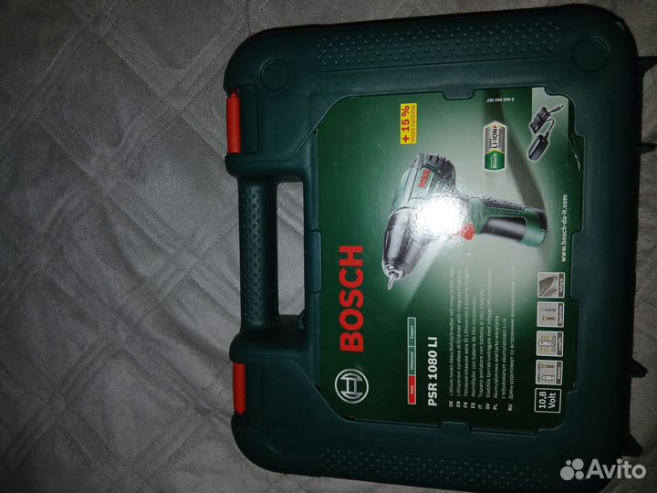Шуруповерт bosch psr 10,8li