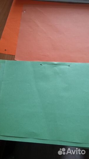 Цветная бумага А4 (черновики)