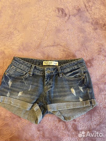Джинсовые шорты женские 26 размер