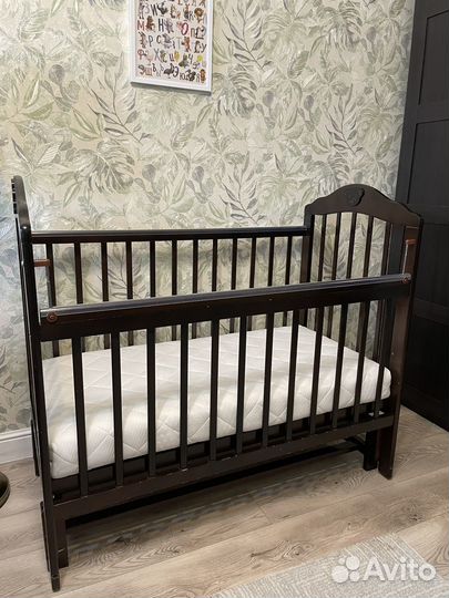 Детская кроватка Incanto Pali с мишкой