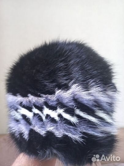 Шапка норковая женская