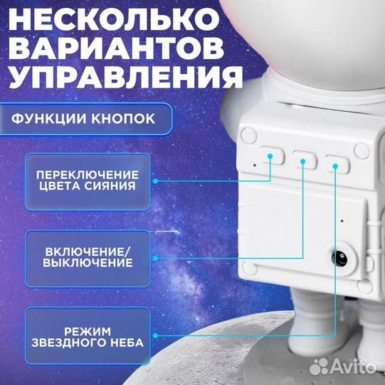 Новый светильник, ночник проектор