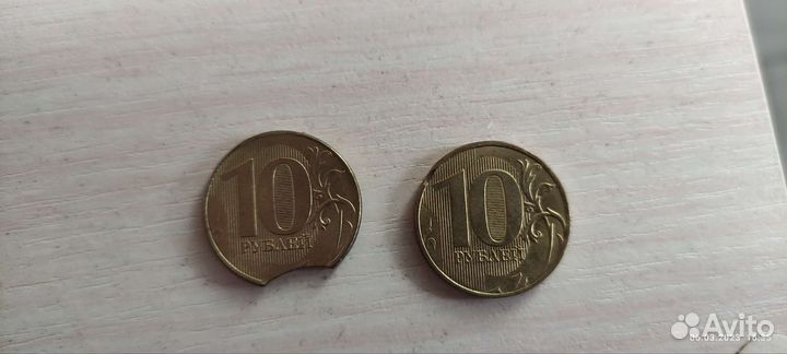 Монеты с браком