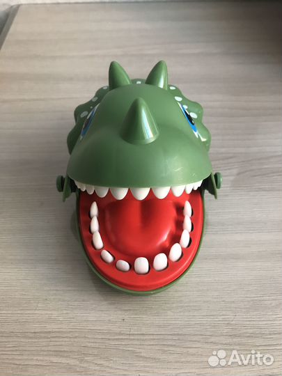 Игрушка зубастик, динозаврик