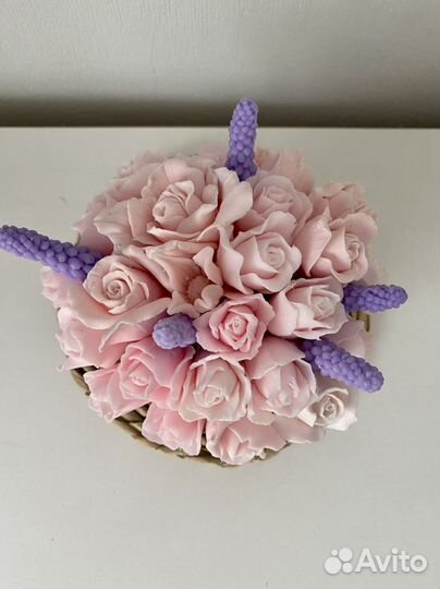 Композиция из мыла ручной работы (букет, подарок)