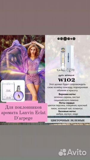 Духи Lanvin Eclat D'arpege